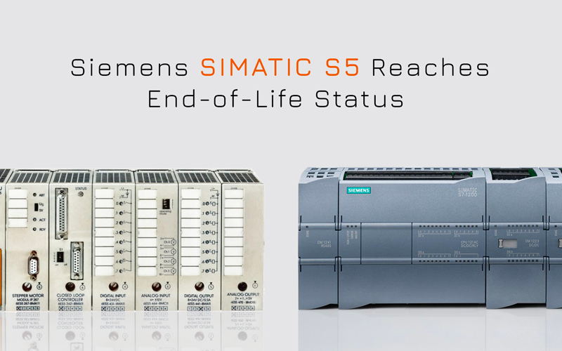 Siemens S5 reaches end-of-lIfe status