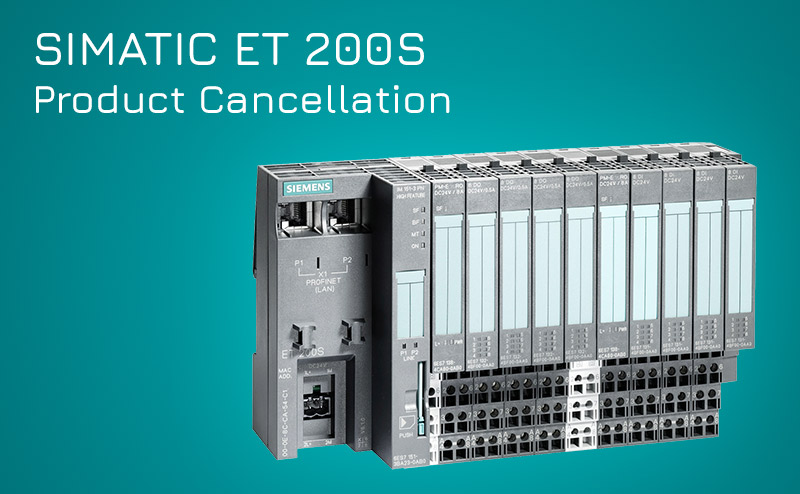 Siemens SIMATIC ET 200S product cancellation